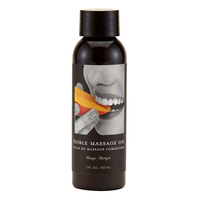Earthly Body Edible Massage Oil Mango 2 Ounce/60ml