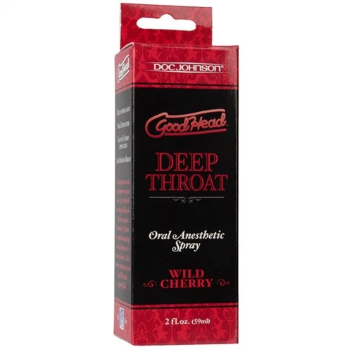 Goodhead Throat Oral Anesthetic Spray Wild Cherry 2oz