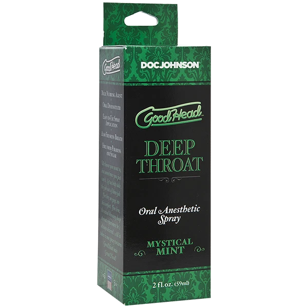 Goodhead Throat Oral Anesthetic Spray Mystical Mint 2oz